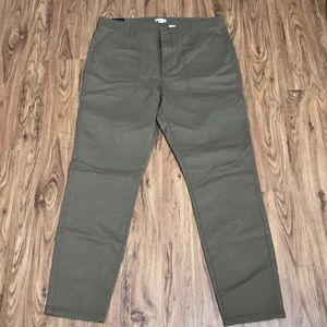 J. Crew Factory Hi - Rise Skinny Army Green Khakis